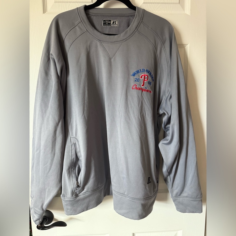 Philadelphia Phillies World Series’08 Russell Athletic XL crew neck